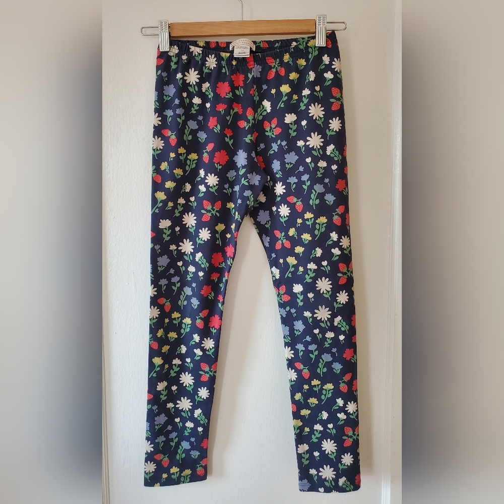 The Beaufort Bonnet Co. Navy Blue Strawberry Patch Slacks Girls Size 10